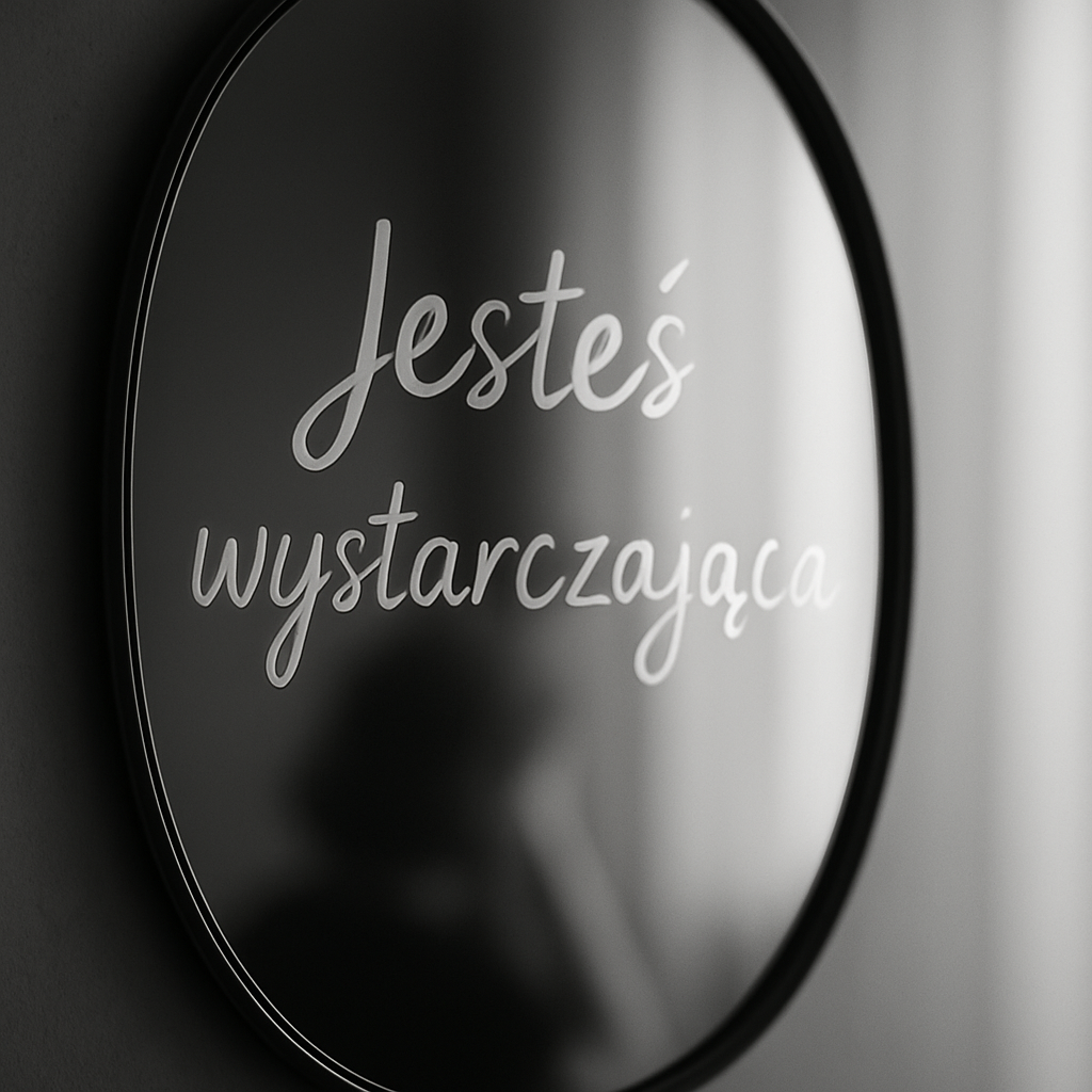 Jesteś wystarczająca